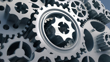 探索機械之美 3D機械齒輪高清圖片素材免費下載指南